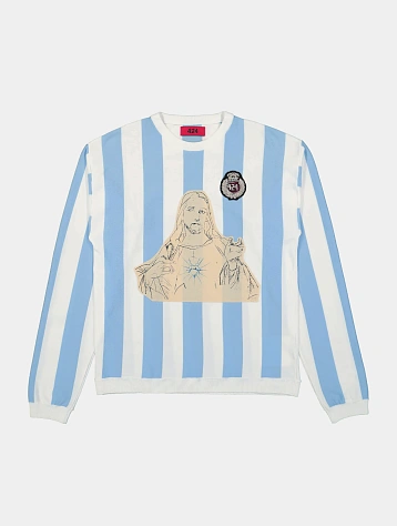Свитшот 424 Soccer Sweater Tecnical Yarn Cream