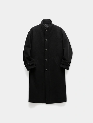 Пальто COOR Virgin Wool High-Neck Black