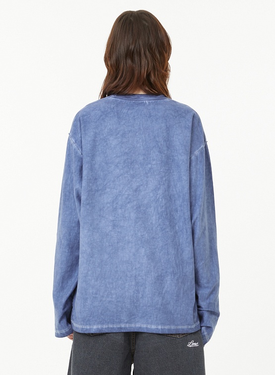 Лонгслив LMC Overdyed Fn Long Slv Tee Navy