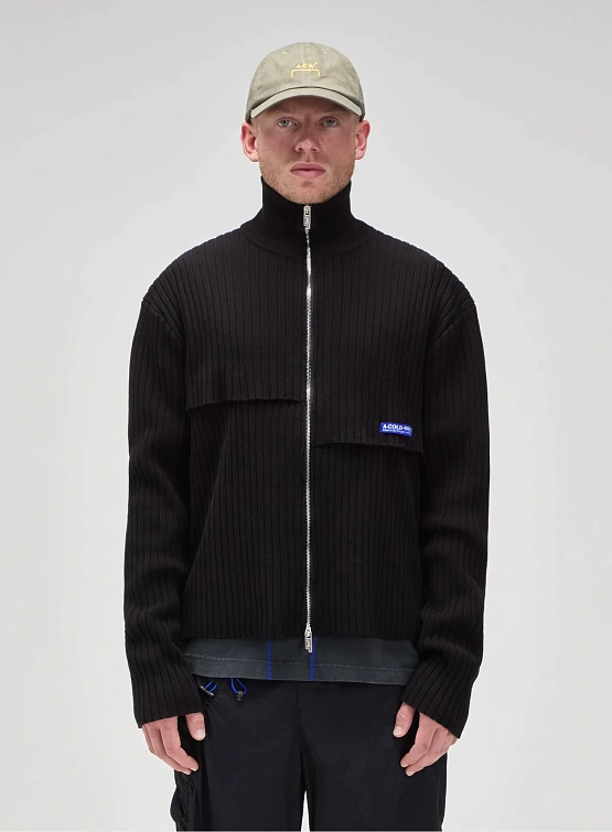 Кардиган A-COLD-WALL* Panel Knit Black