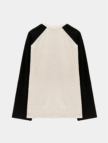 Лонгслив Song for the Mute''25.2 Sunflower'' Towel Raglan White