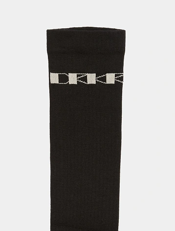 Носки RICK OWENS DRKSHDW Knee High Black/Pearl