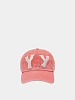 Кепка OPEN YY Heart Bone Ball Pink