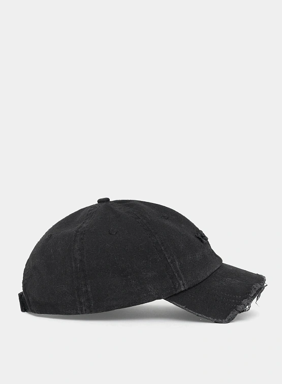 Кепка XSAI Crop Cap Washed Black