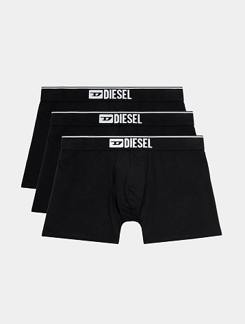 Трусы Diesel 3Pack Boxer UMBX Sebastian Black