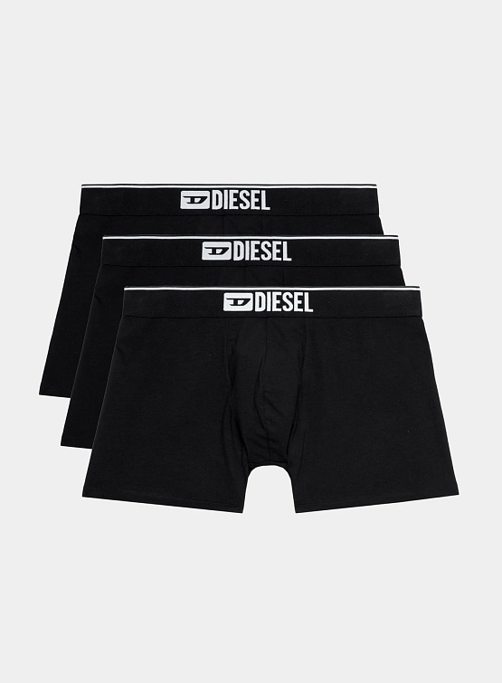 Трусы Diesel 3Pack Boxer UMBX Sebastian Black