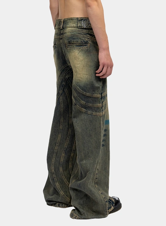 Джинсы NO/FAITH STUDIOS OG Wave Denim