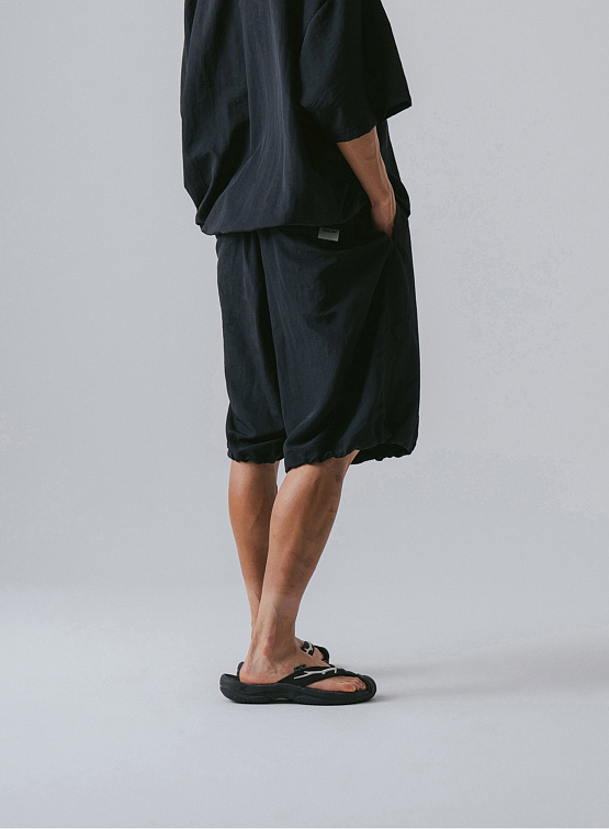 Шорты ANGLAN Ring Nylon String Half Pants Black