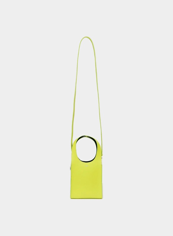 Сумка Coperni Crossbody Micro Swipe Tote Bag Lime