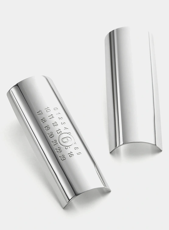 Серьги MM6 Maison Margiela Numeric Drop Earrings