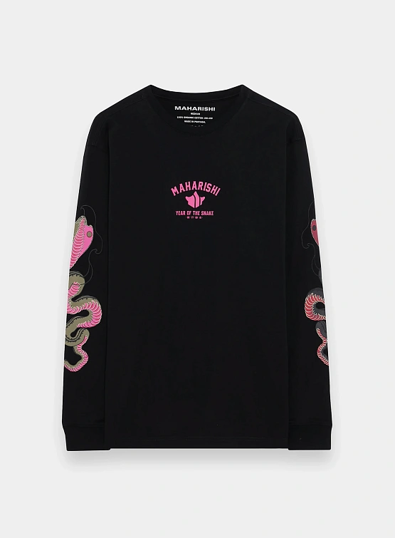 Лонгслив MAHARISHI 1452 Year Of The Snake Black