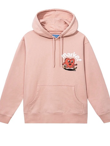 Худи MARKET Fragile Hoodie Washed Black