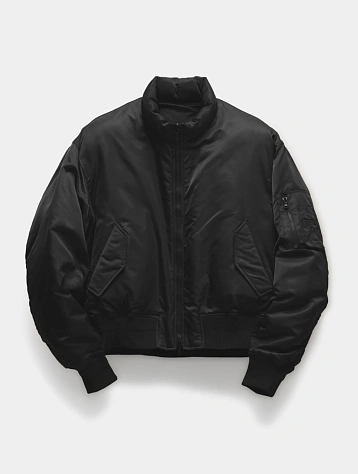 Пуховик COOR Stand Collar Neck Down Puffer Black