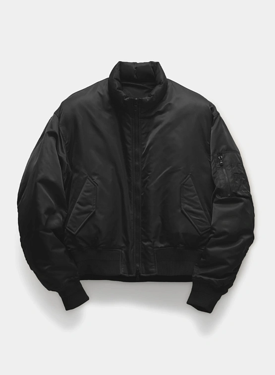 Пуховик COOR Stand Collar Neck Down Puffer Black