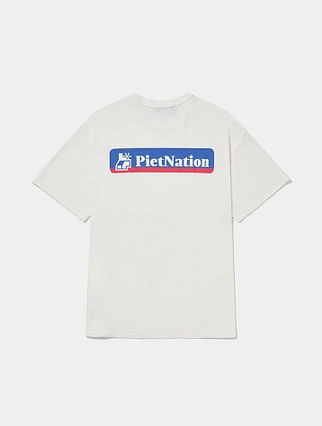 Футболка PIET Nation Bone White