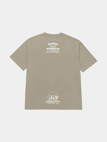 Футболка HONOR THE GIFT Why Not Taupe