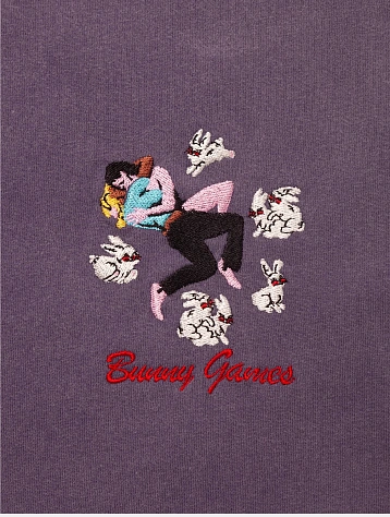 Футболка Carne Bollente Bunny Games Off Lavender