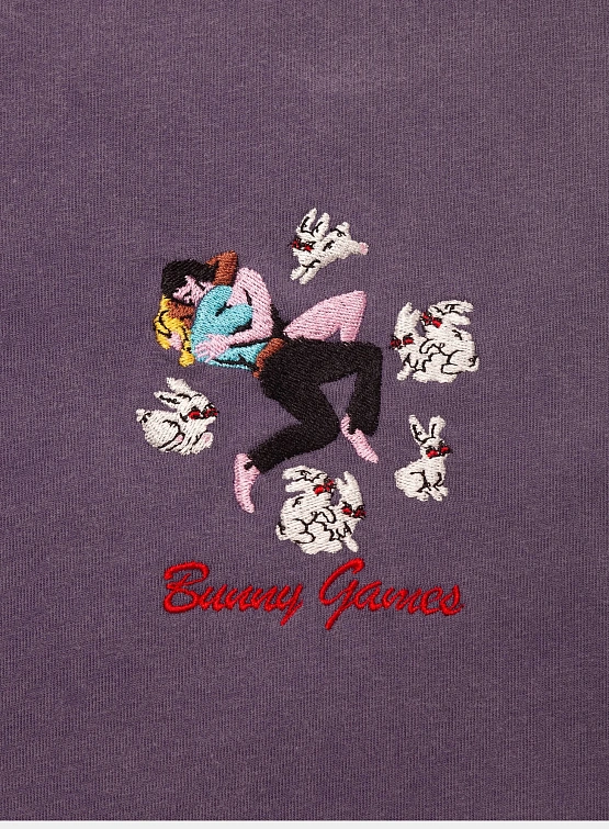Футболка Carne Bollente Bunny Games Off Lavender