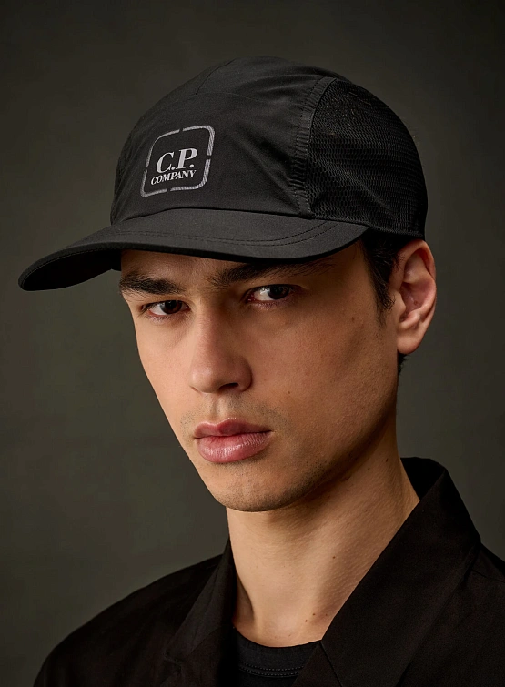Кепка C.P. Company The Metropolis Series Gore‑Tex Infinium™ Black