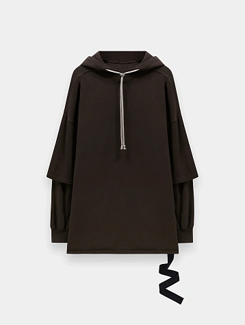 Худи RICK OWENS DRKSHDW Tommy Hustler Dark Dust