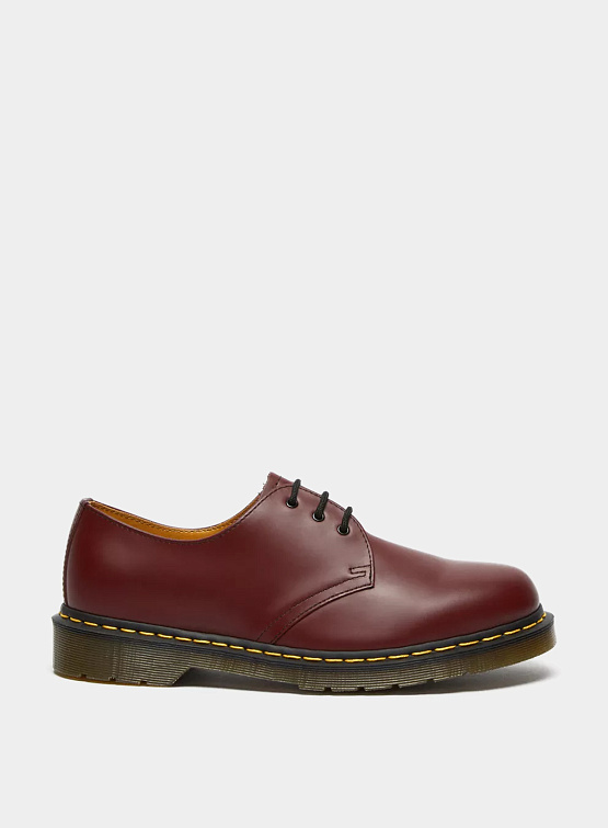 Полуботинки Dr. Martens 1461 Smooth Leather Oxford Cherry Red