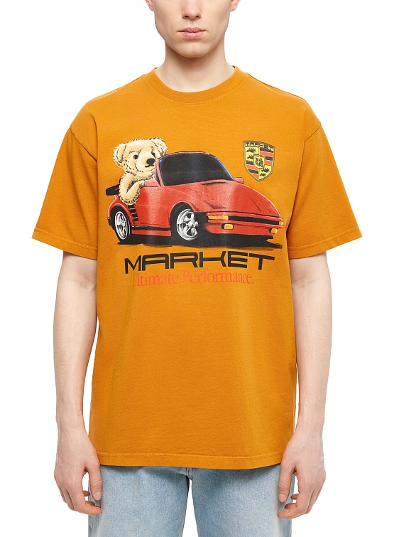 Футболка MARKET Ultimate Performance Bear T-Shirt Earth