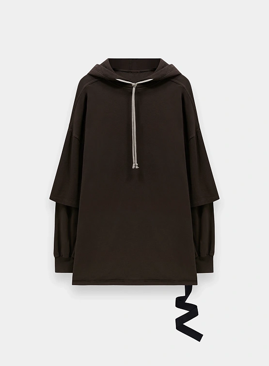 Худи RICK OWENS DRKSHDW Tommy Hustler Dark Dust