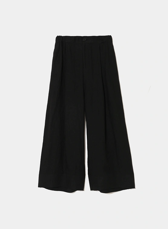 Женские брюки UNDERCOVER Slacks Linen Plain Used Black