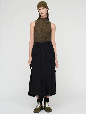 Женская юбка Song for the Mute "Daisy" Pleated Black