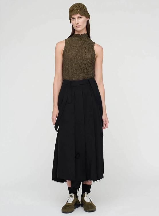 Женская юбка Song for the Mute "Daisy" Pleated Black