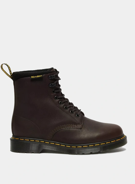 Ботинки Dr. Martens 1460 Warmwair Leather Lace Up Brown