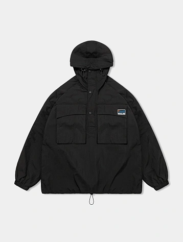 Анорак ANGLAN Rib Nylon Mountain Anorak Black