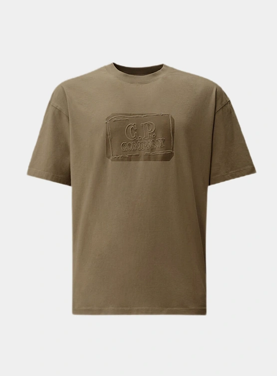 Футболка C.P. Company 30/1 Jersey British Sailor Fallen Rock