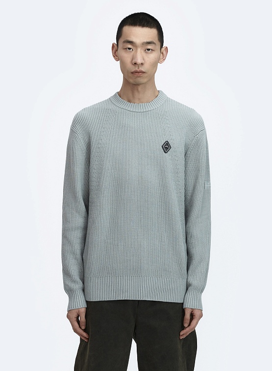 Свитер A-COLD-WALL* Fisherman Rib Top Light Grey