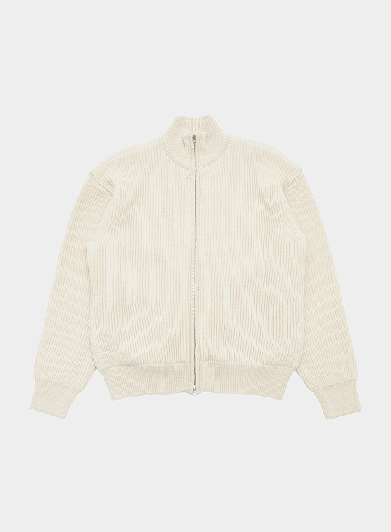 Кардиган AMOMENTO Full Needle Blouson Ivory