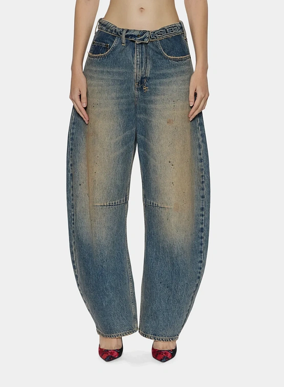 Женские джинсы Ksubi Barrel Dune Denim