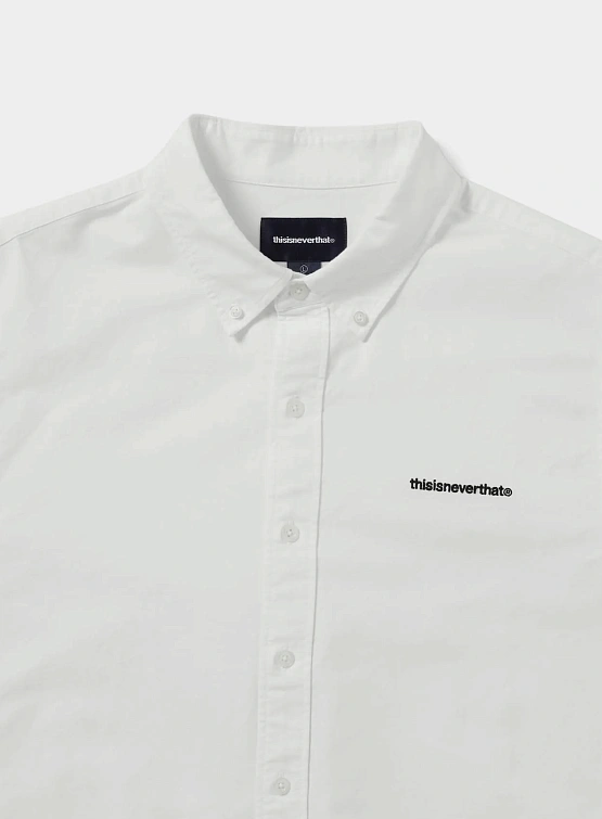 Рубашка thisisneverthat T-Logo Oxford Shirt White