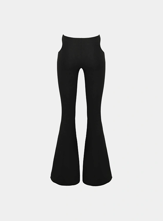 Женские леггинсы XSAI Holey Dusty Black