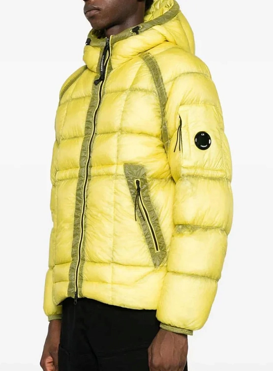 Пуховик C.P. Company D.D. Shell Hooded Green Sheen