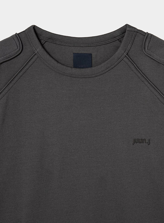 Футболка JUUN.J Racer Detail T-Shirts Grey