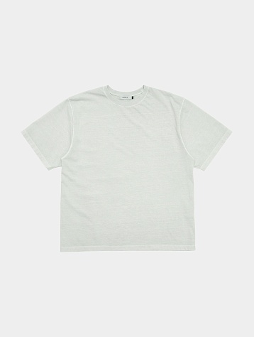Футболка AMOMENTO Garment Dyed T-Shirt Mint