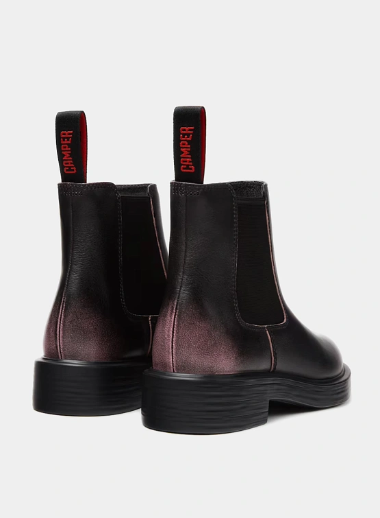 Женские челси Camper Dean Black/Pink