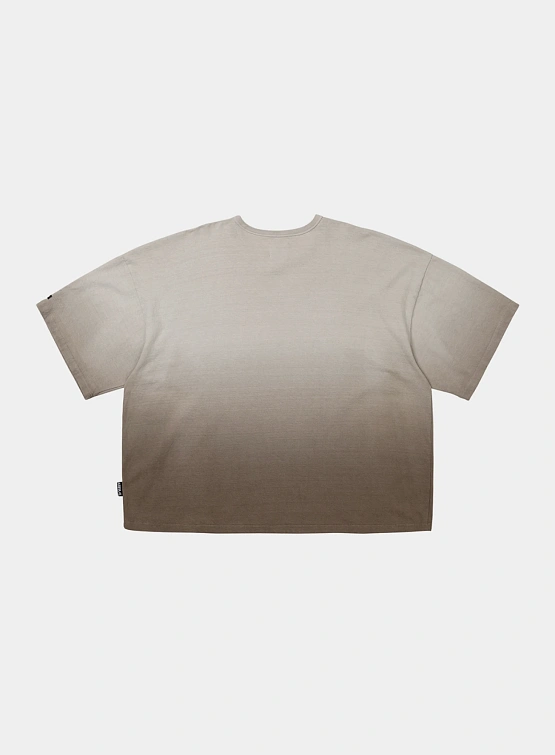Футболка AJOBYAJO Gradation Washed Brown
