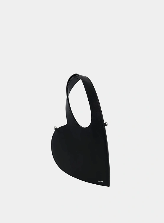 Женская сумка Coperni Crossbody Baby Heart Tote Black