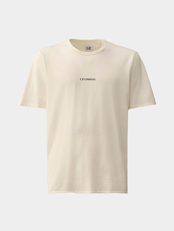 Футболка C.P. Company Cotton T-shirt Gauze White