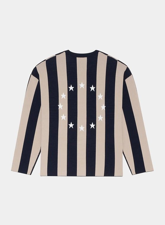 Лонгслив Études Soccer Striped Navy