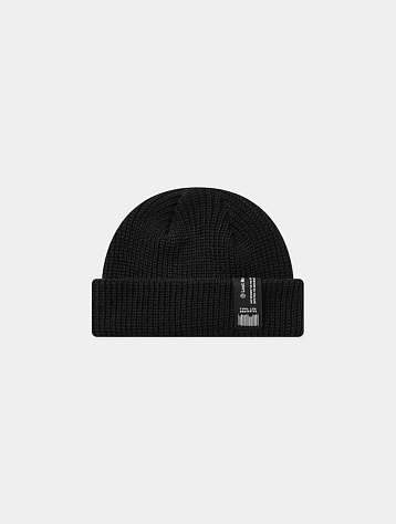 Шапка LMC Label Short Beanie Black