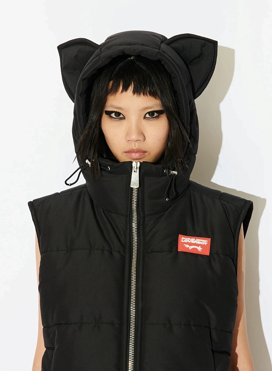 Жилет Charles Jeffrey Loverboy Kitty Black