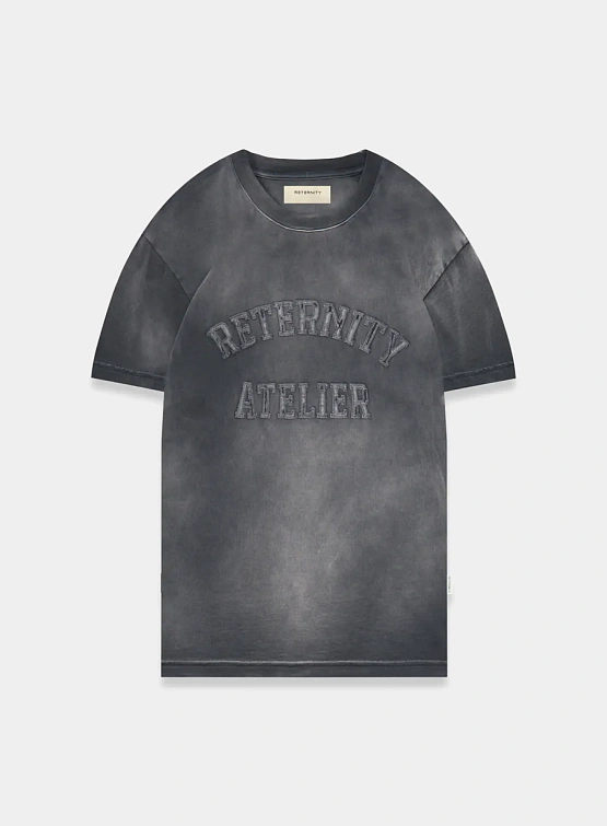 Футболка RETERNITY Evenie Slim Fit Washed Black