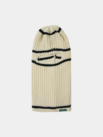 Балаклава Afield Out Stripe Balaclava White